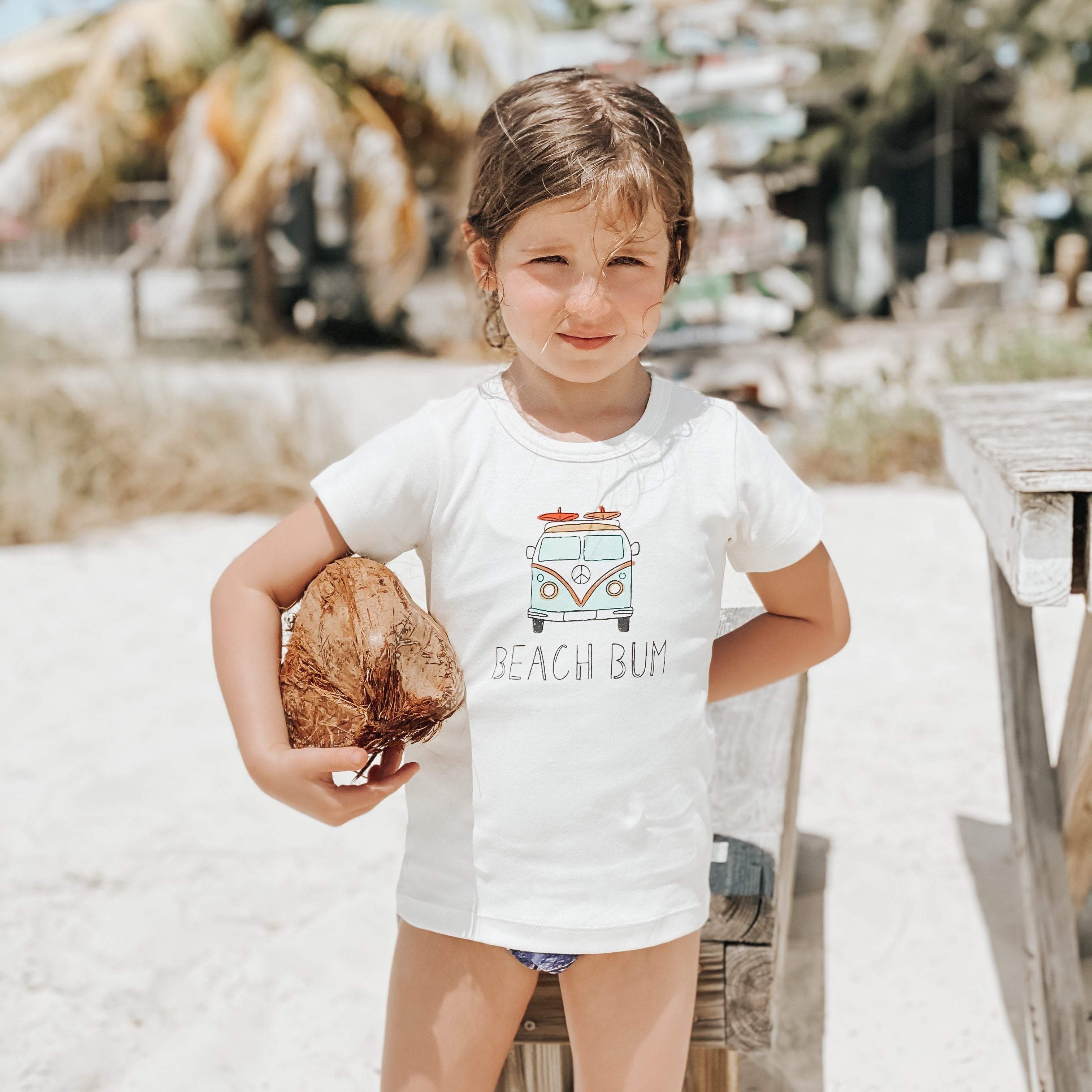 graphic tee | beach bum 3