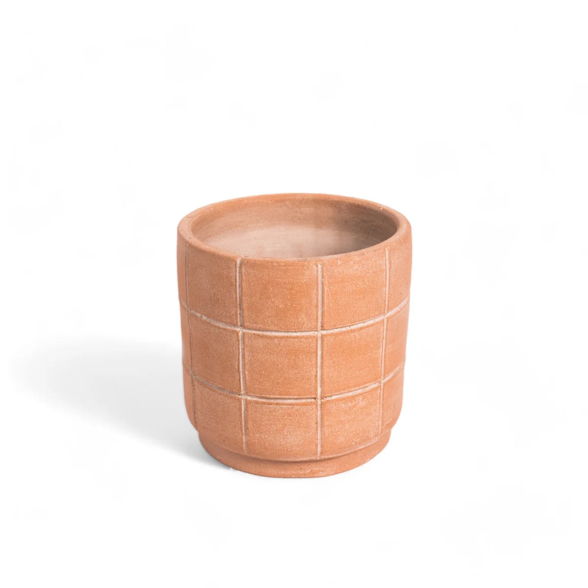 Grid Terracotta Planter - Large 4