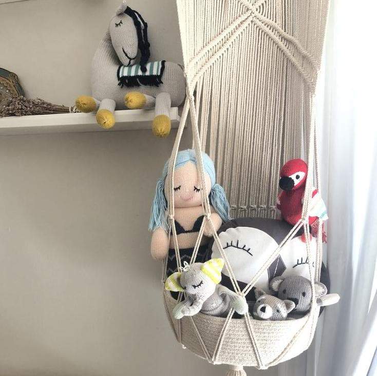 boho bundle - swing & toy basket 5
