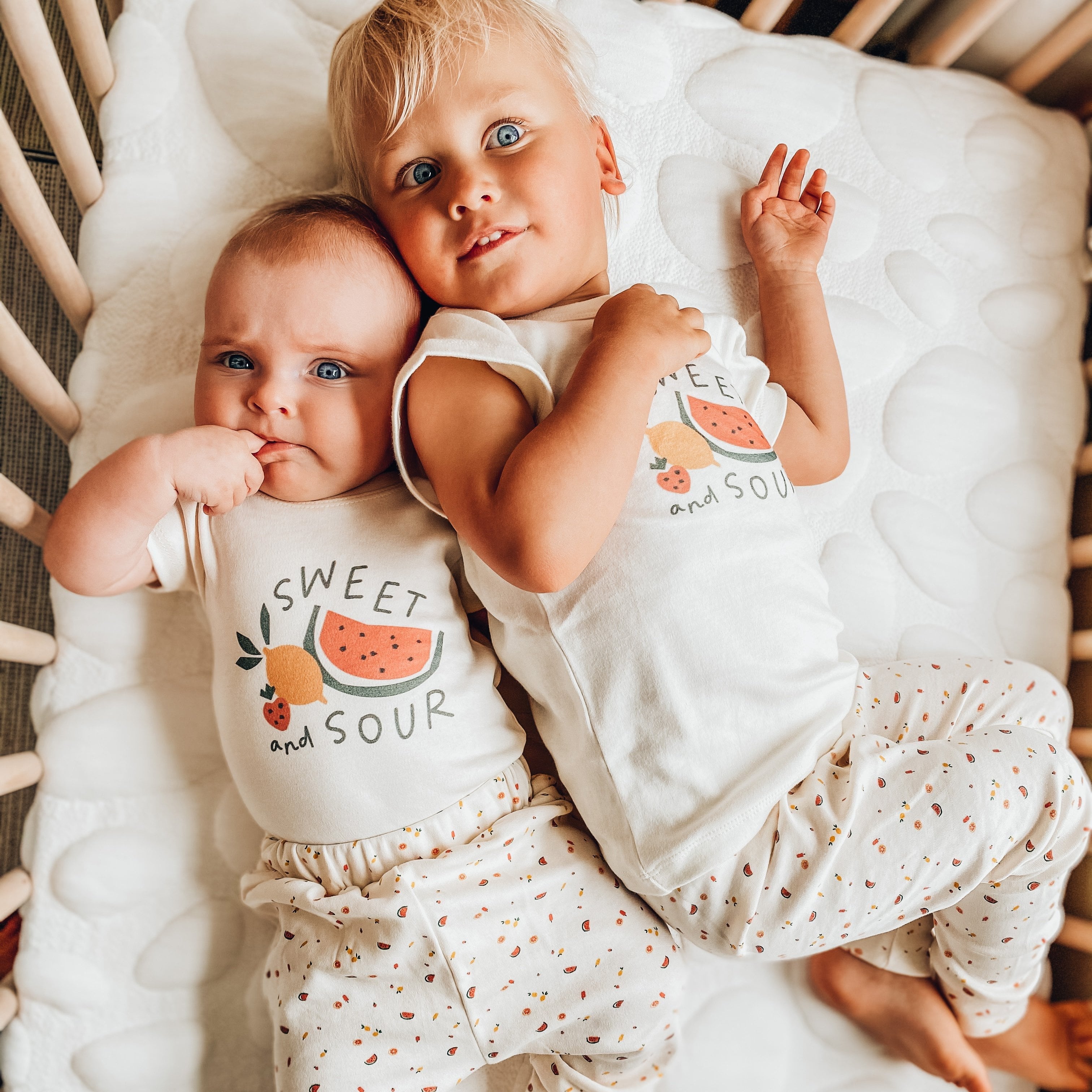 short sleeve pajama set | sweet and sour 3