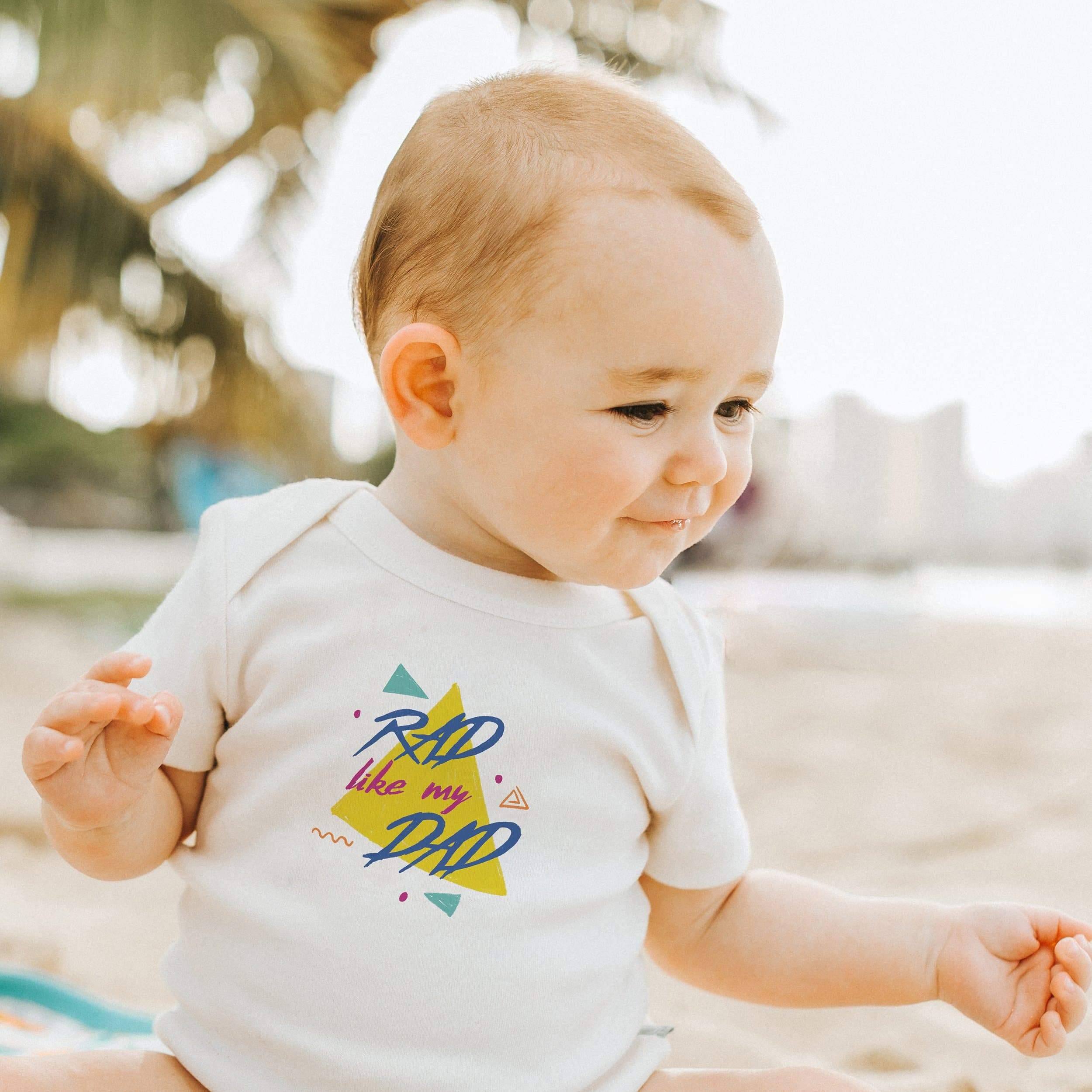 graphic bodysuit | rad like my dad