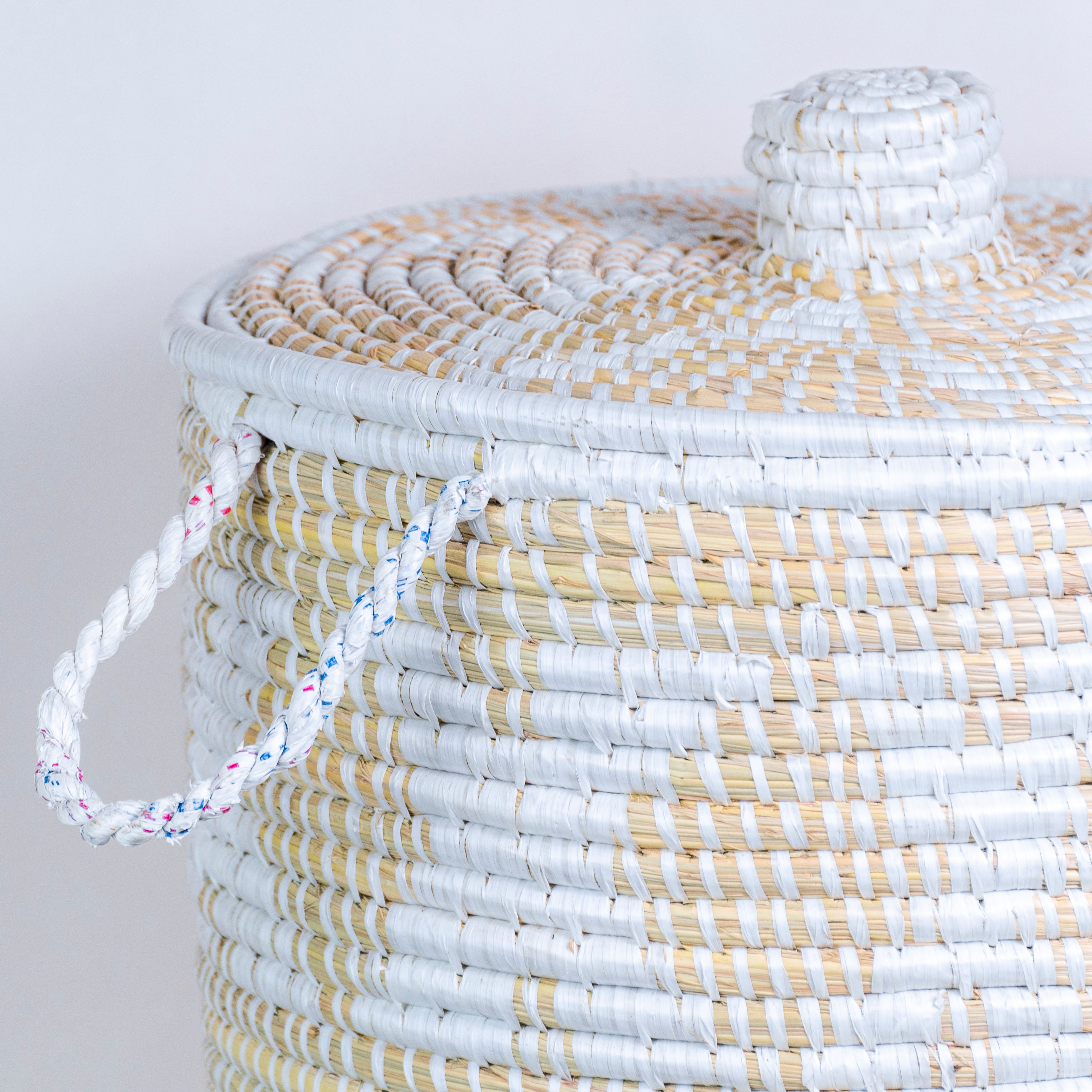 Moonj Laundry Basket - White X 3