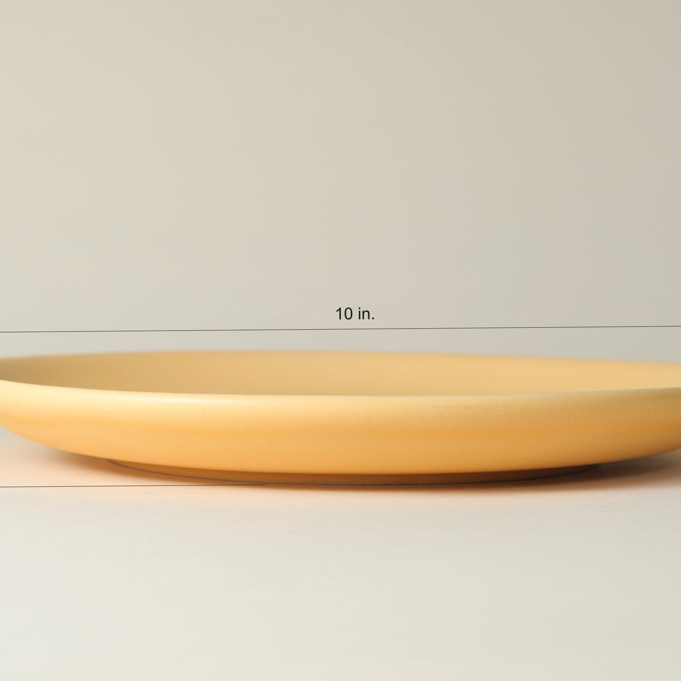 Stoneware Dinner Plate - Peach (Set of 2) 3