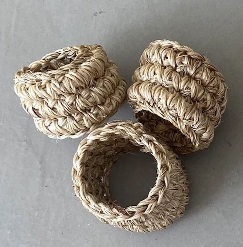 Spiral Napkin Rings - set of 4 8