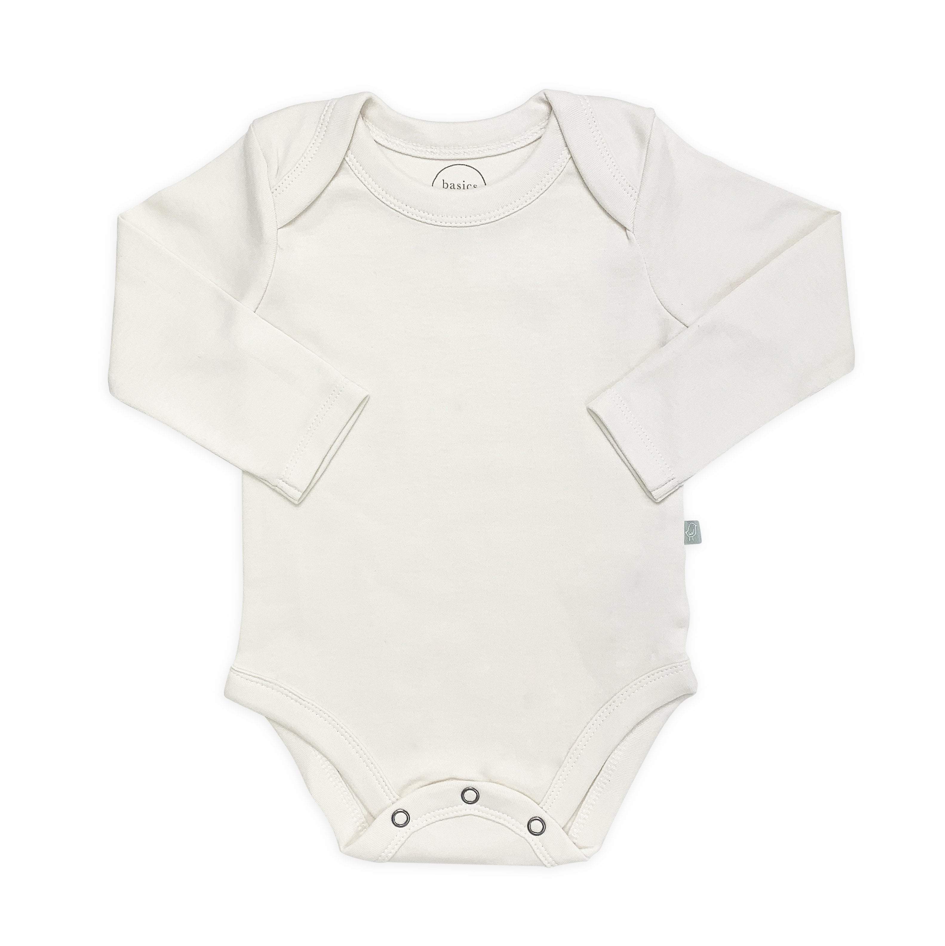 basics long bodysuit | ivory