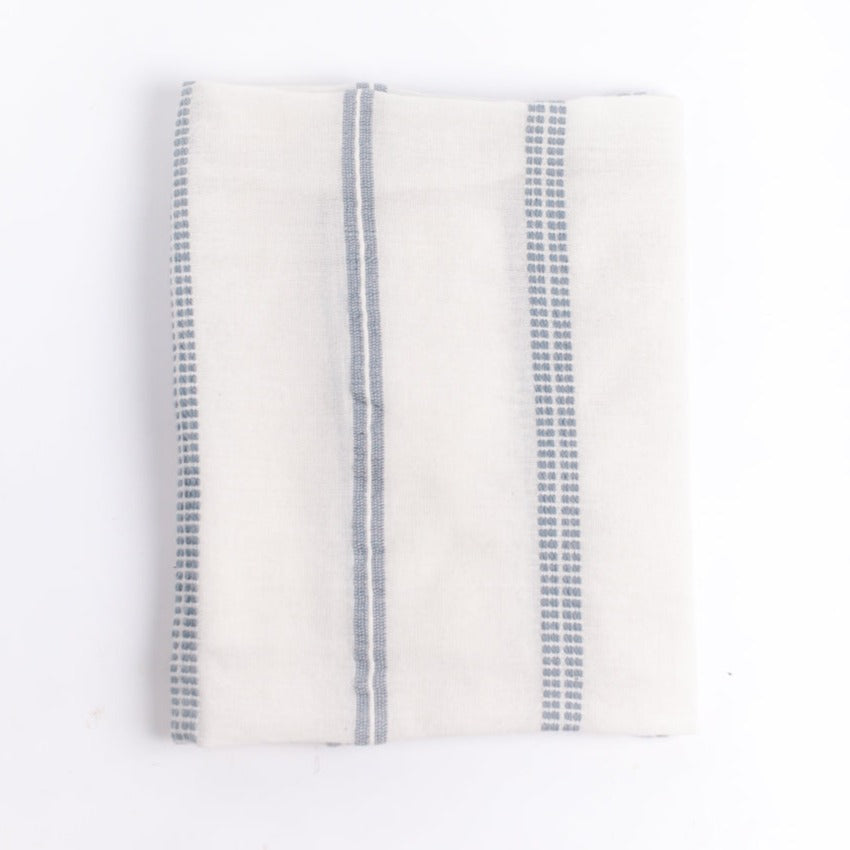 Baby Swaddle Blanket - Light Blue 8
