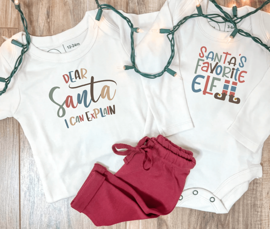 graphic bodysuit | santas favorite elf (long sleeve) 3