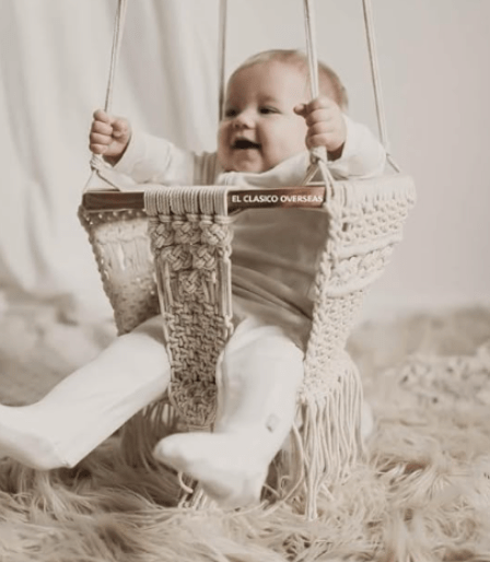 boho bundle - swing & toy basket 3