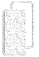 burp cloth | bunnies 4