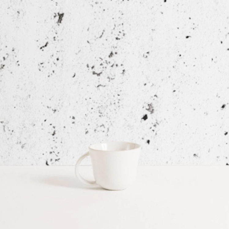 S/4 Tunisian Mug - Matte White 4