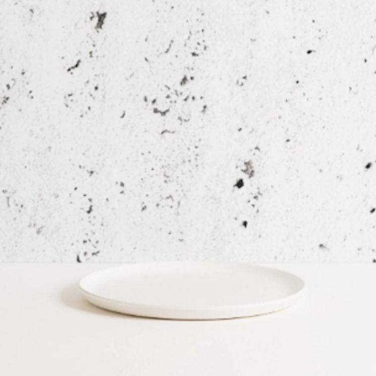 S/4 Tunisian Side Plate - Matte White 4