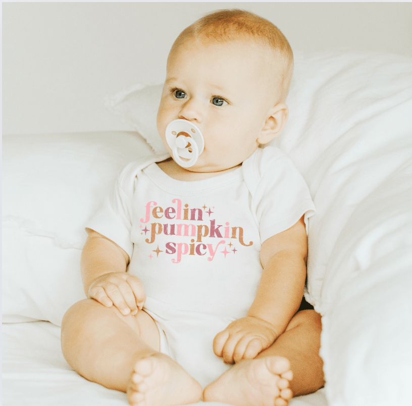 graphic bodysuit | pumpkin spicy 3