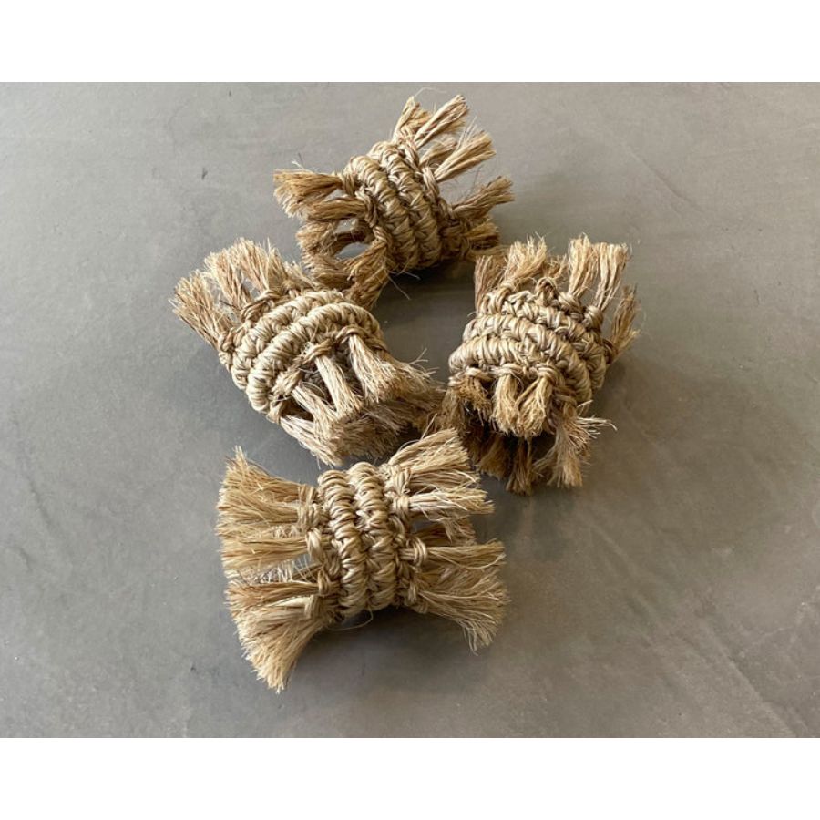 Fringes Napkin Ring - set of 4 6