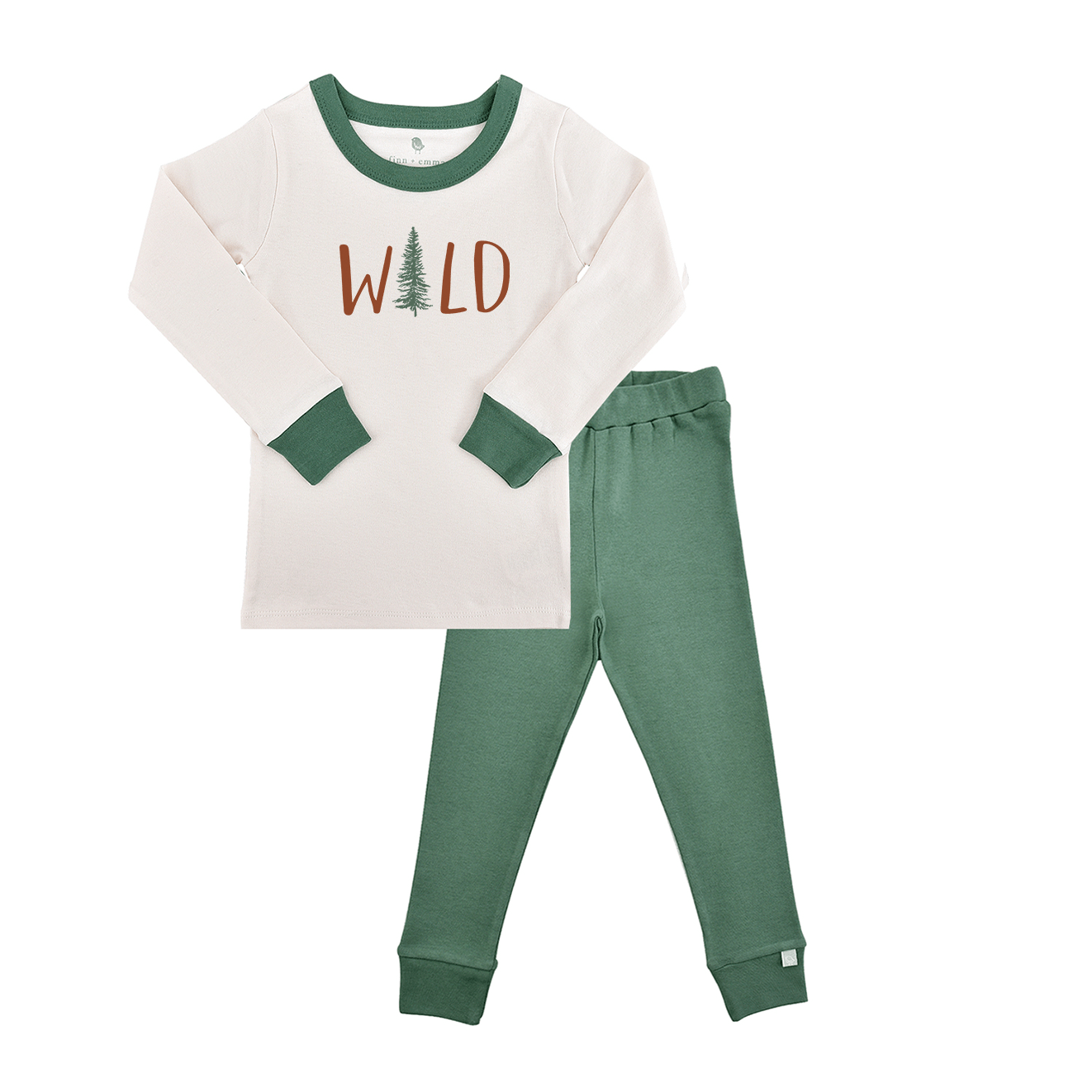 pajamas | WILD pine green