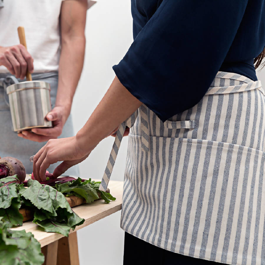 Blue Waist Apron 5
