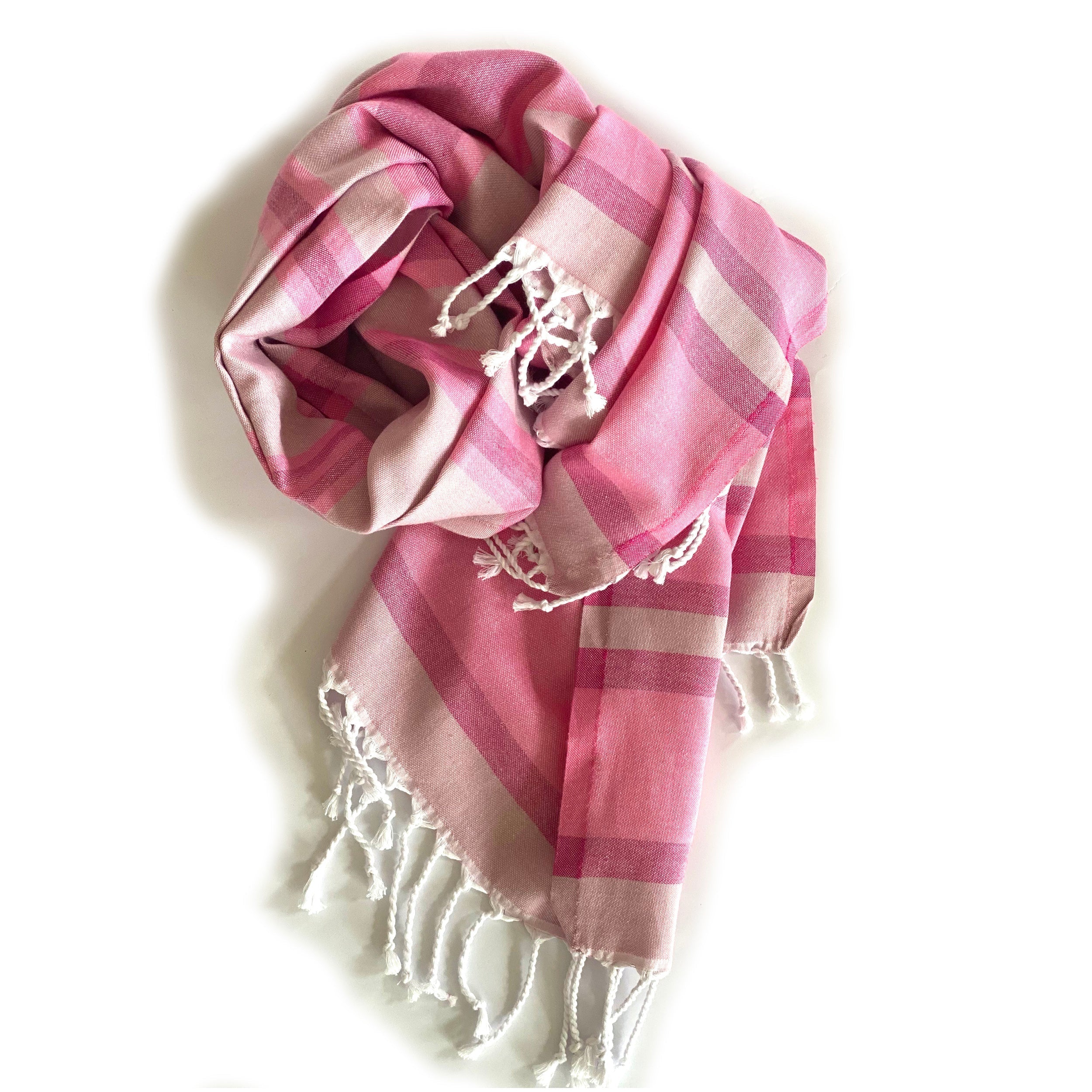 Samara Sustainable Turkish Towel Pink 4