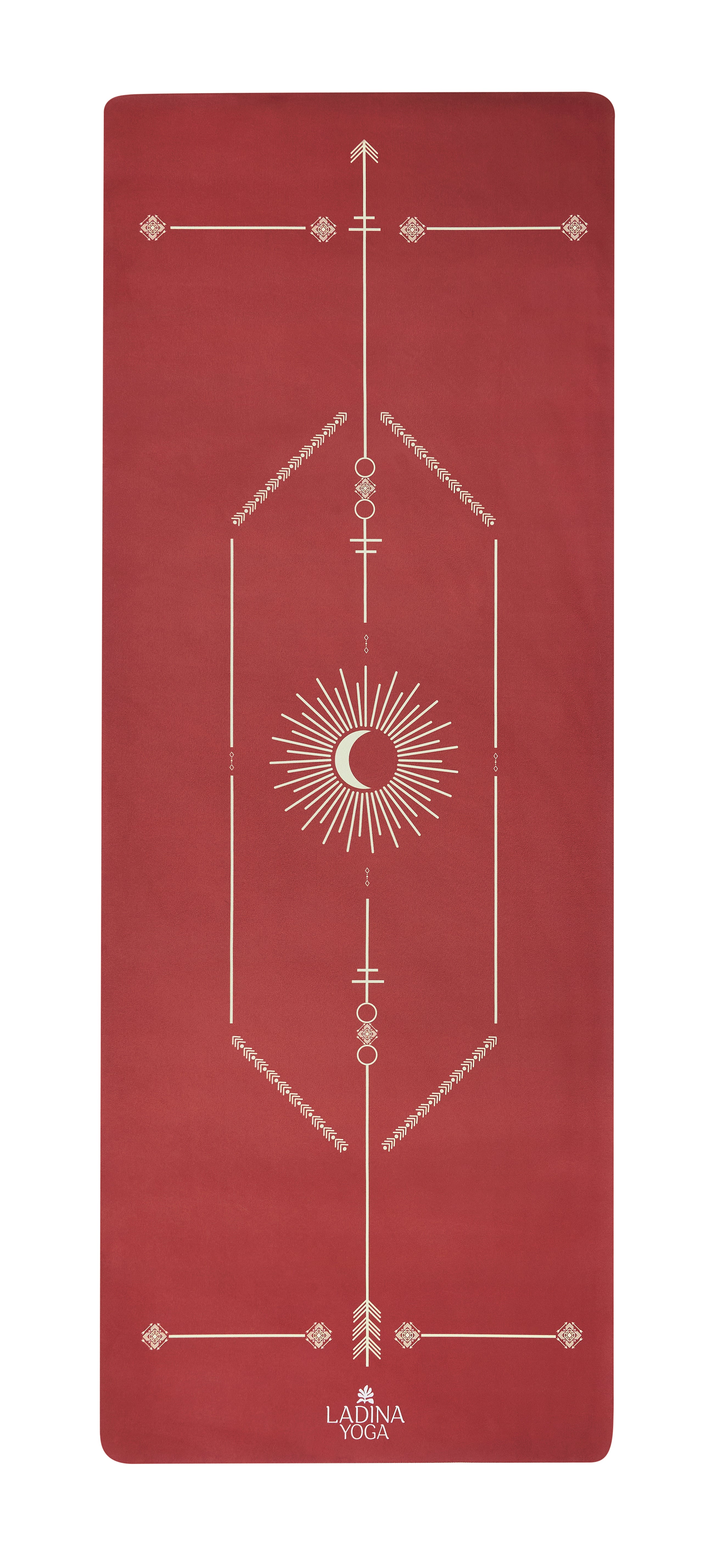 Warrior Red Velvet - Sustainable Yoga Mat 10
