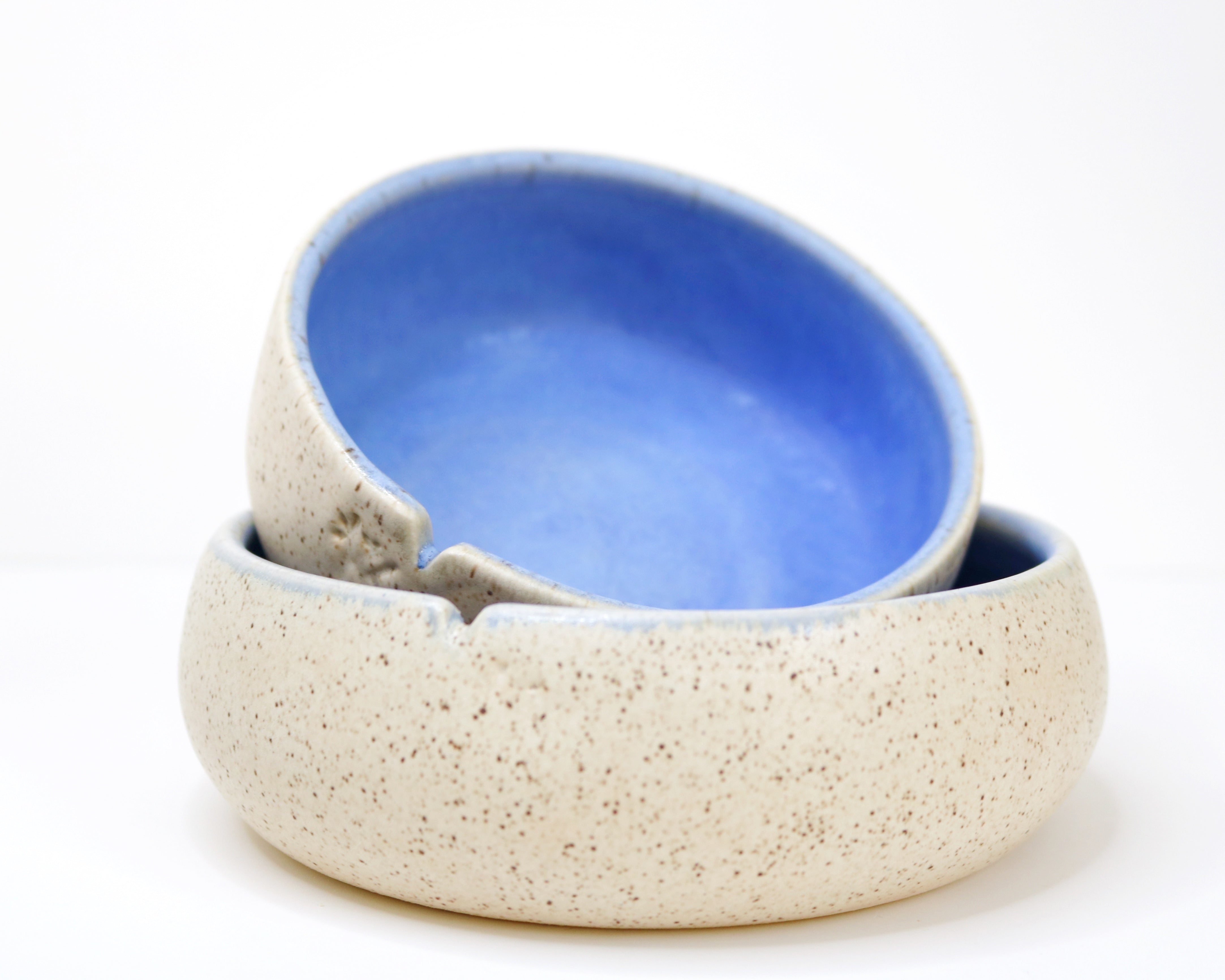 EMPTINESS POT Almond/Blu 6