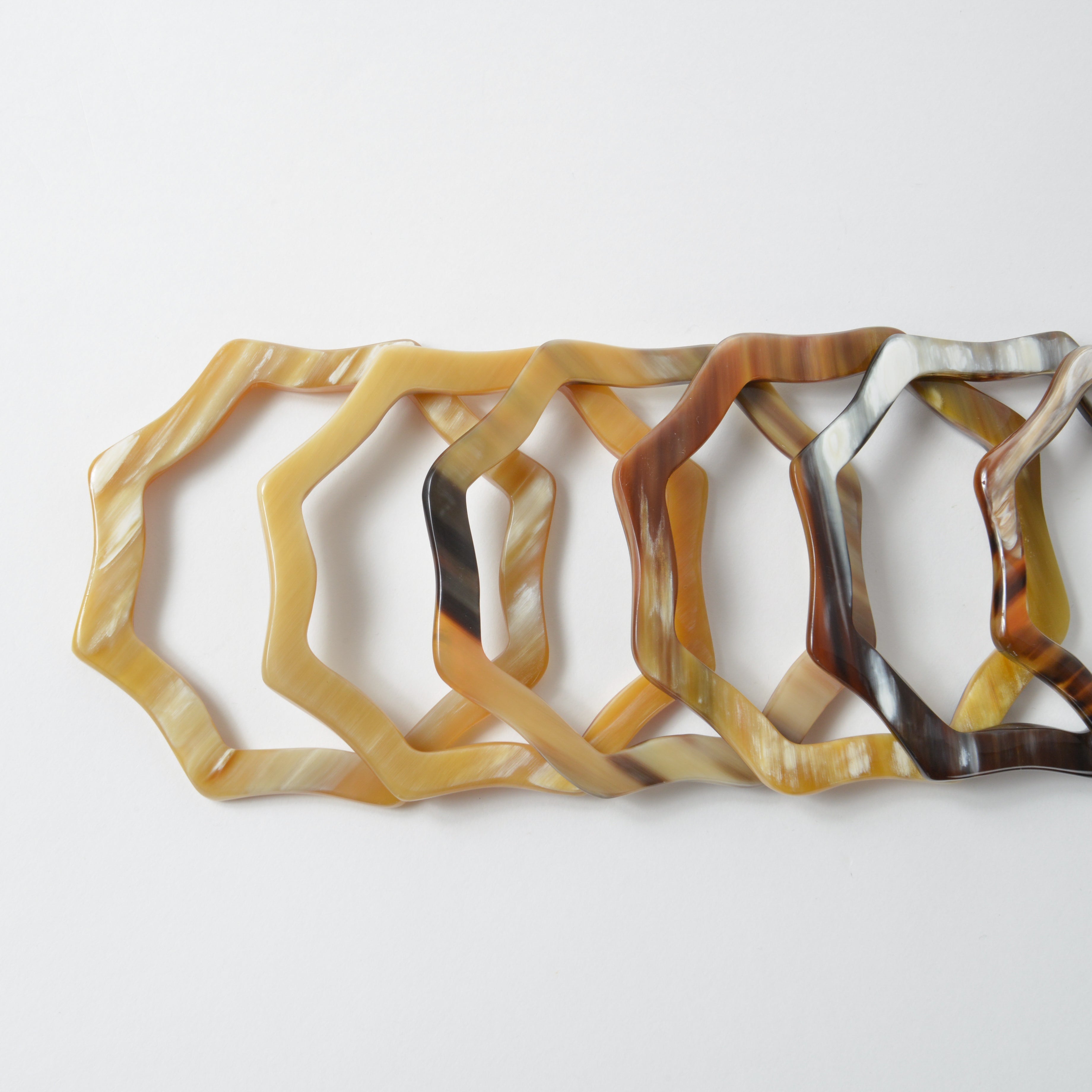 Horn Lattice Bangle 5