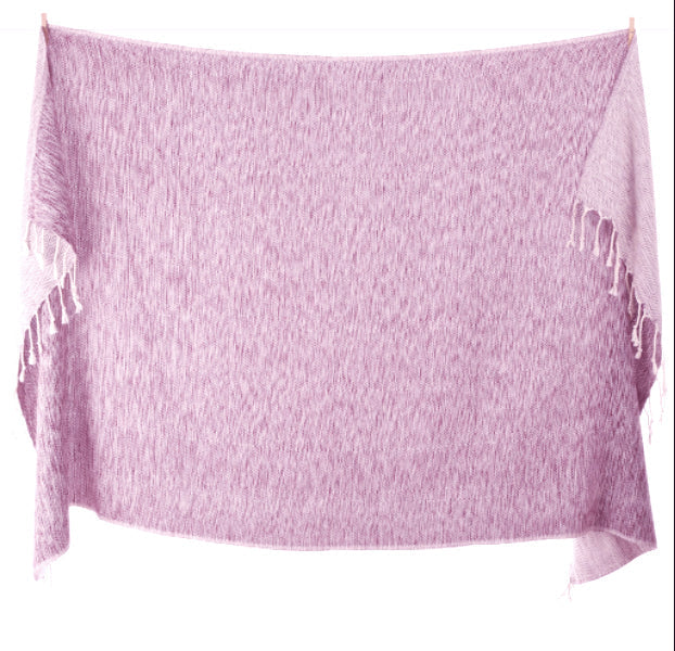 Yalova Ultra Soft Marbled Blanket Throw Pink 6