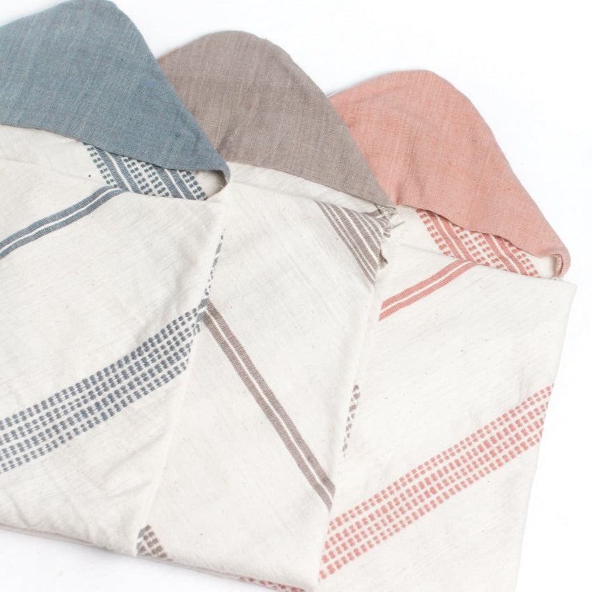 Baby Hooded Towel - Stone 3