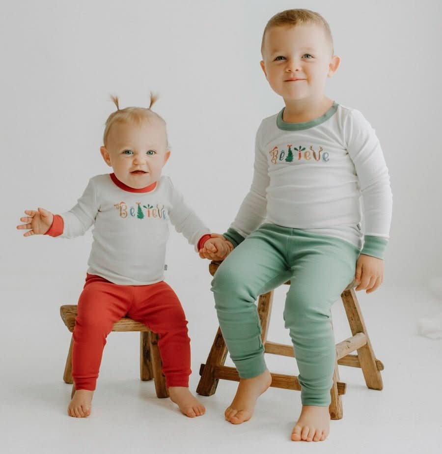 pajamas | believe green 3
