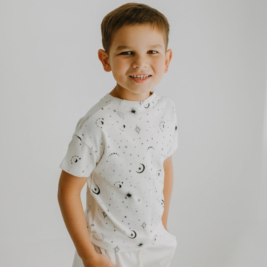 Boxy Toddler Tee | celestial 3