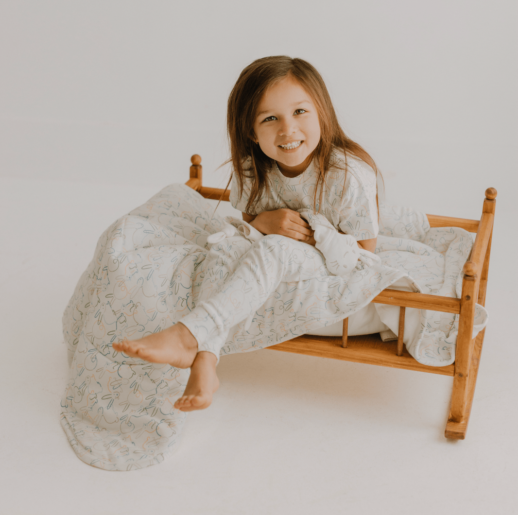 Boxy Toddler Tee | bunnies 3