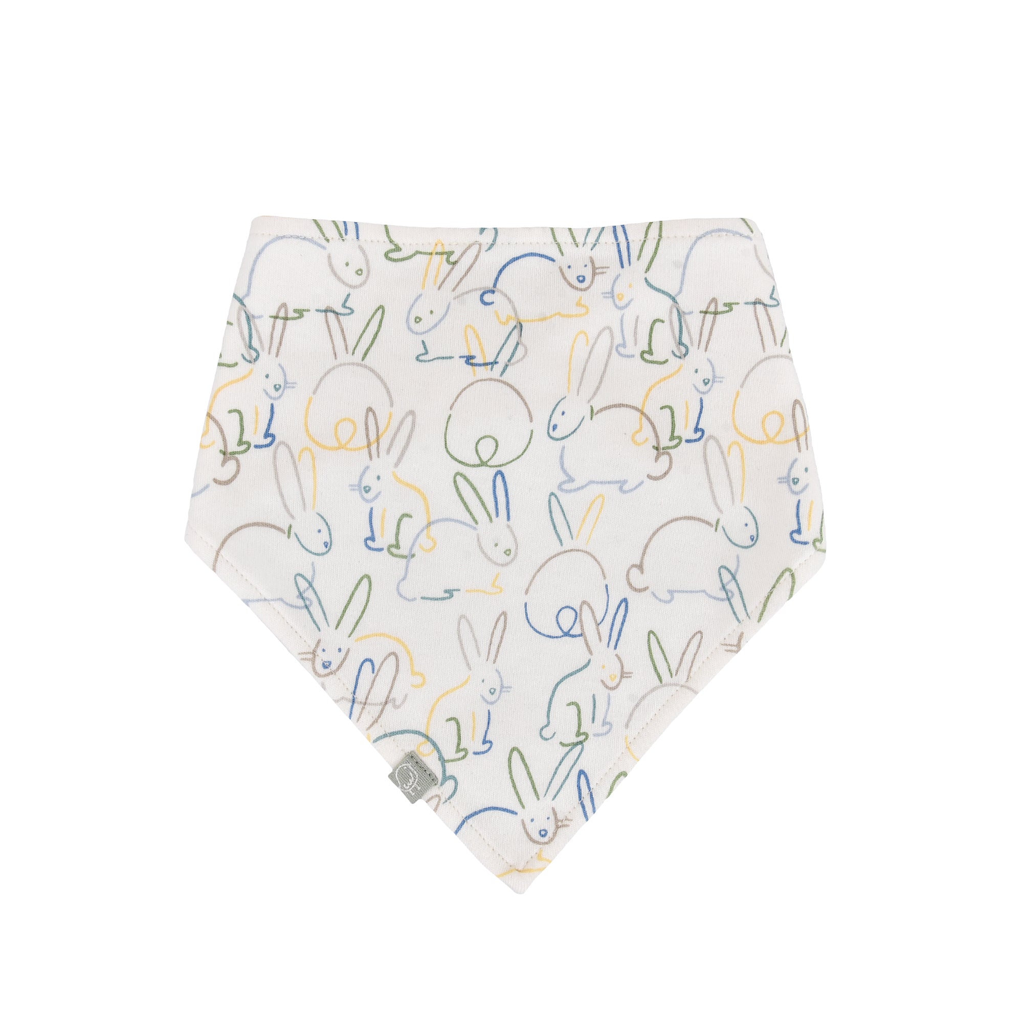 kerchief bib | bunnies 4