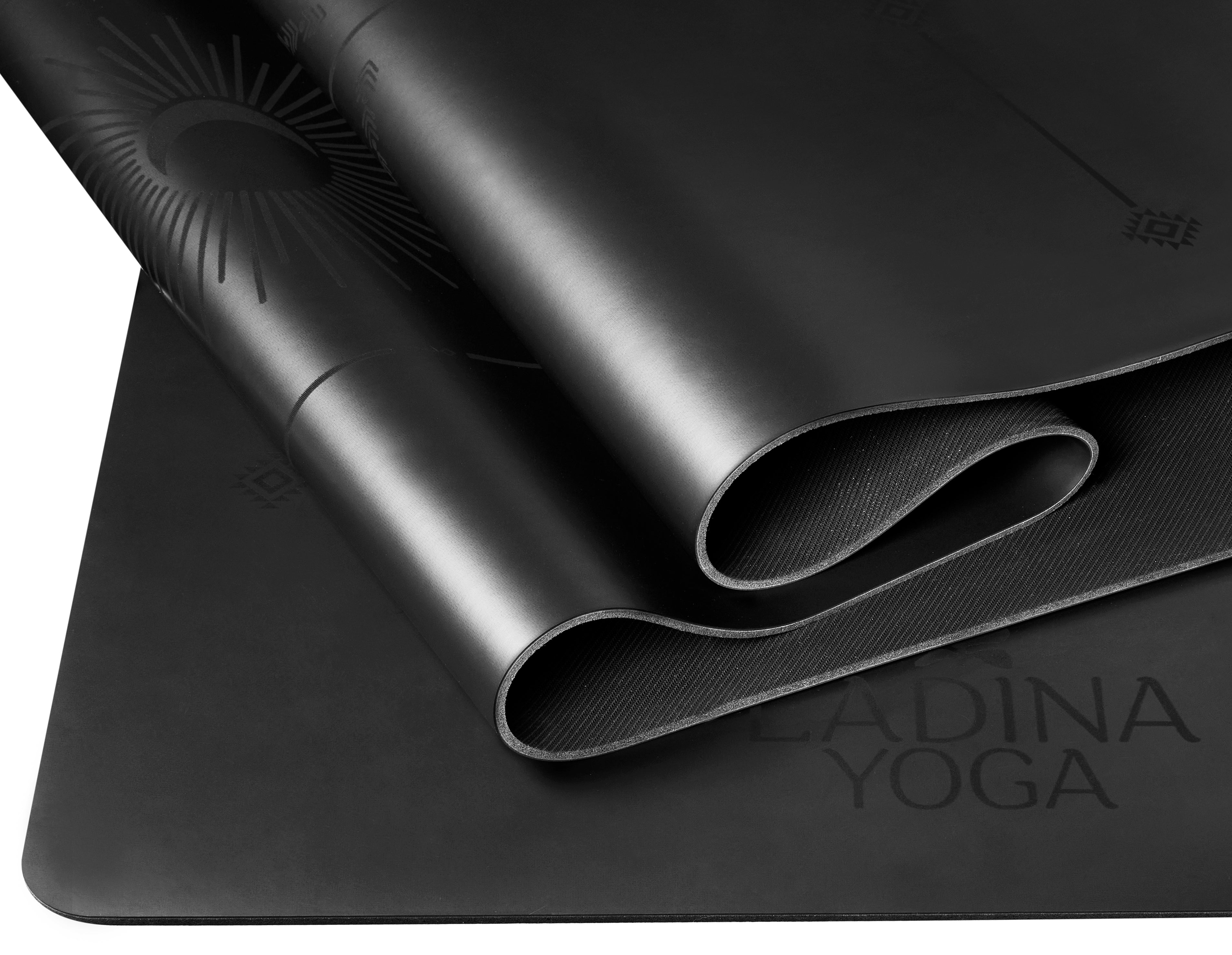Warrior Black - Sustainable Yoga Mat 7