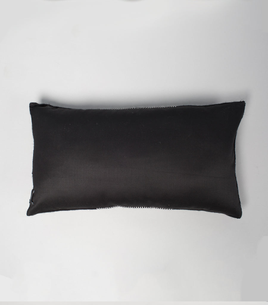 Diamante Lumbar Pillow in Black 4