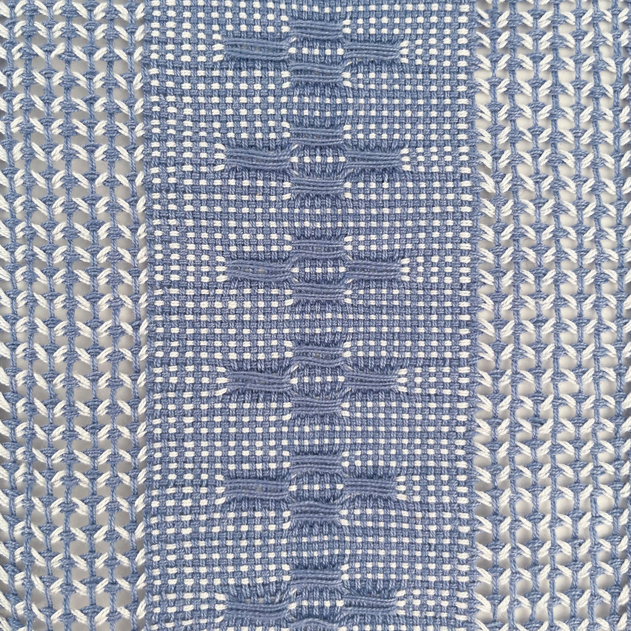 Calado Table Runner in Blue 3