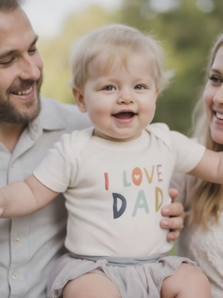graphic bodysuit | love dad 7