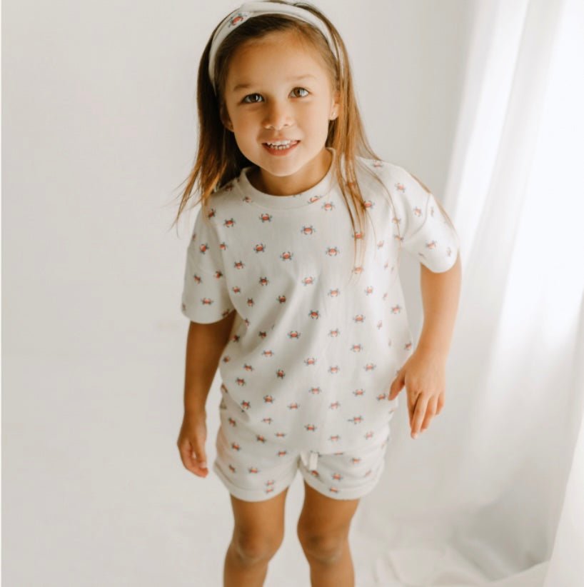 Boxy Toddler Tee | crab 4