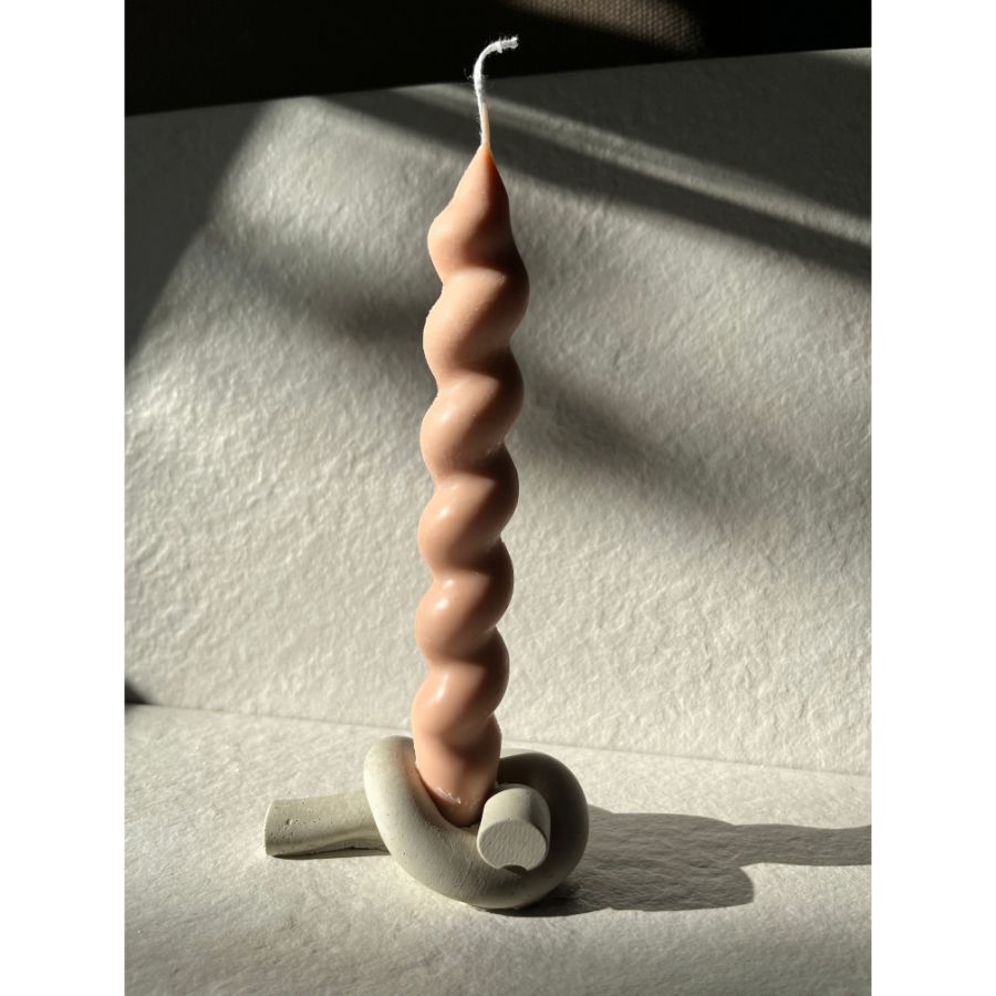 The Knot Concrete Candle Holder 3
