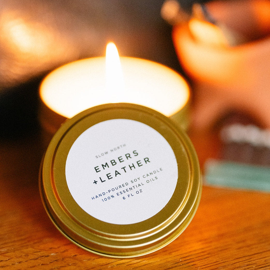 Embers + Leather - Vetiver + Cedar + Patchouli 5