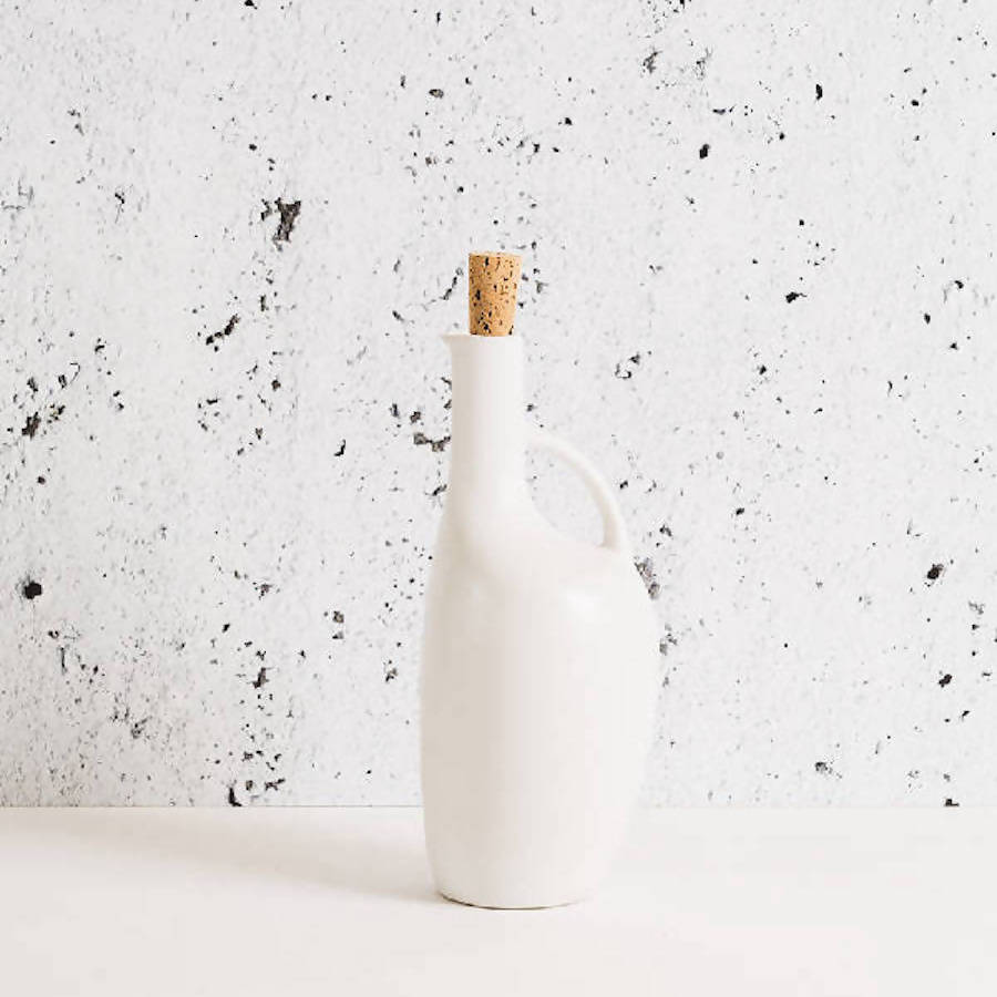 Stoneware Olive Oil Bottle | Canard 34oz 4