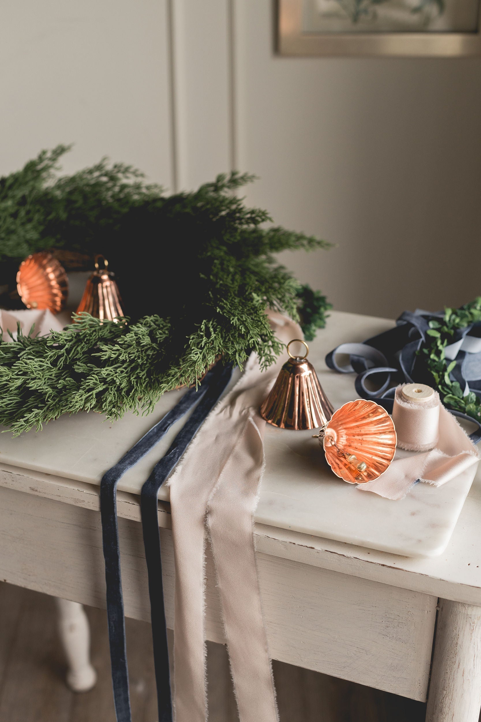CMK Copper Bell Ornaments (Set of 4) 4