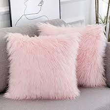 Fluffy Pink Pillows