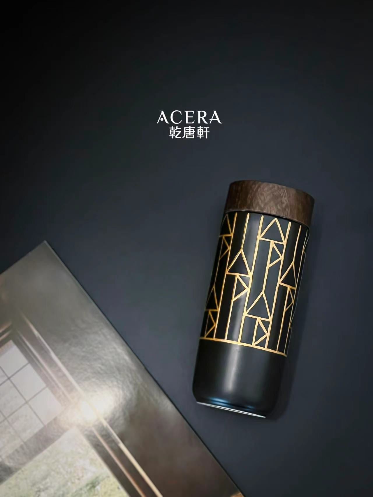 The Alchemical Signs Gold Ceramic Travel Mug 10