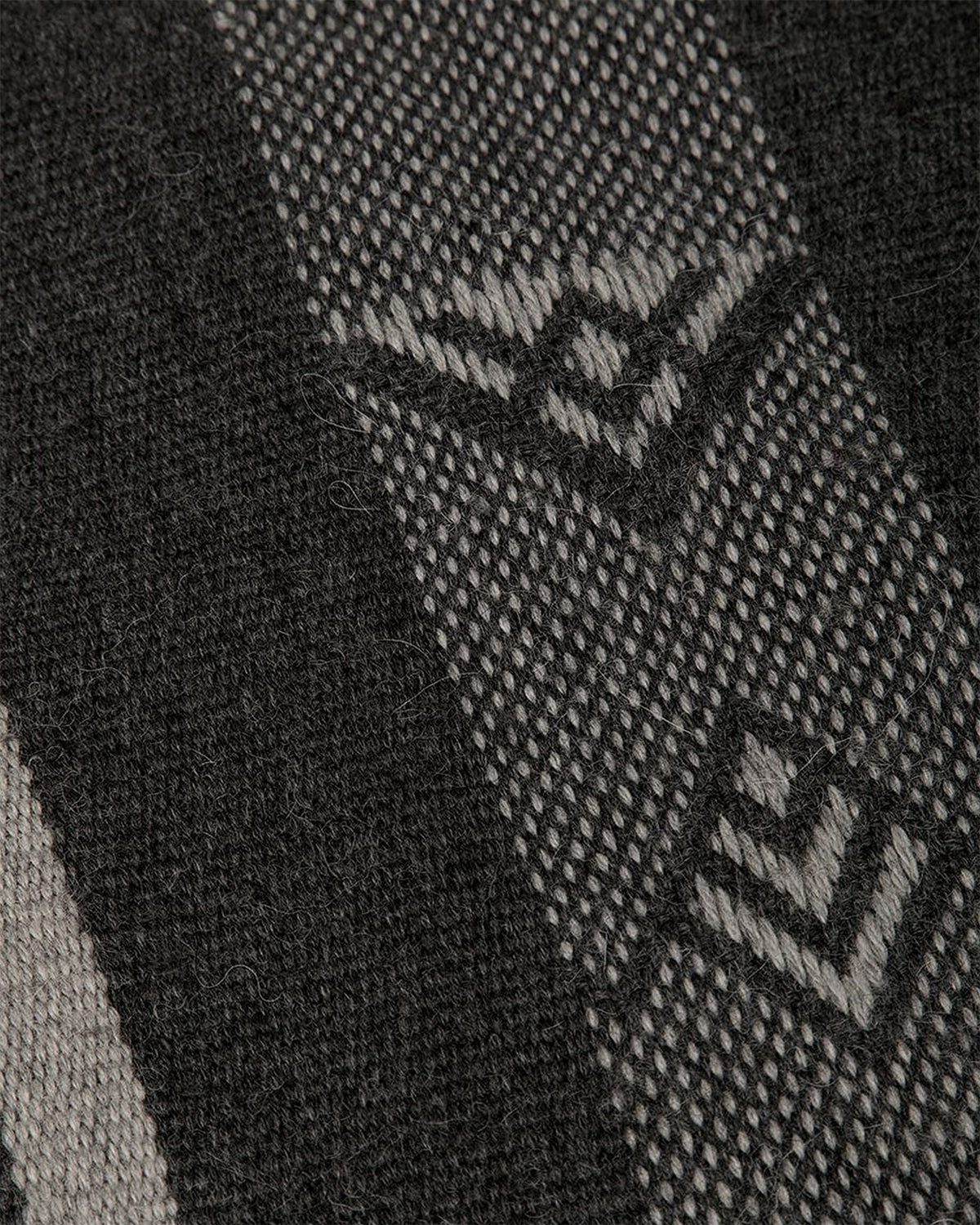 Wide Diagonal Alpaca Blanket 9