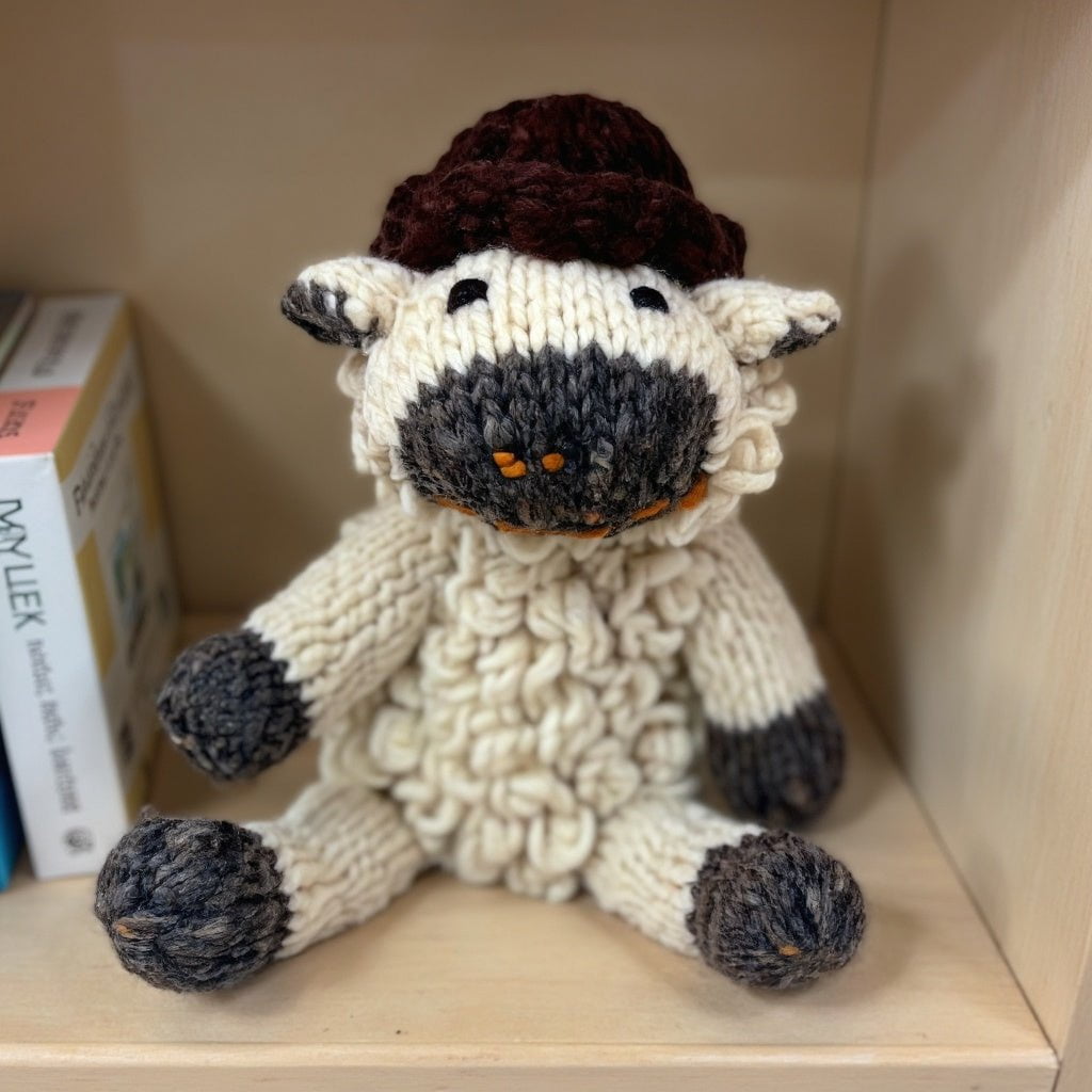 Wool Knit Buddy  | Sawyer the Sheep 5