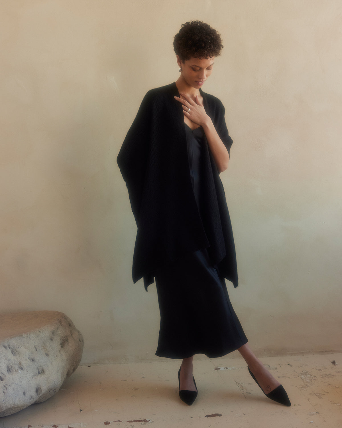 Solid Alpaca Duster 10