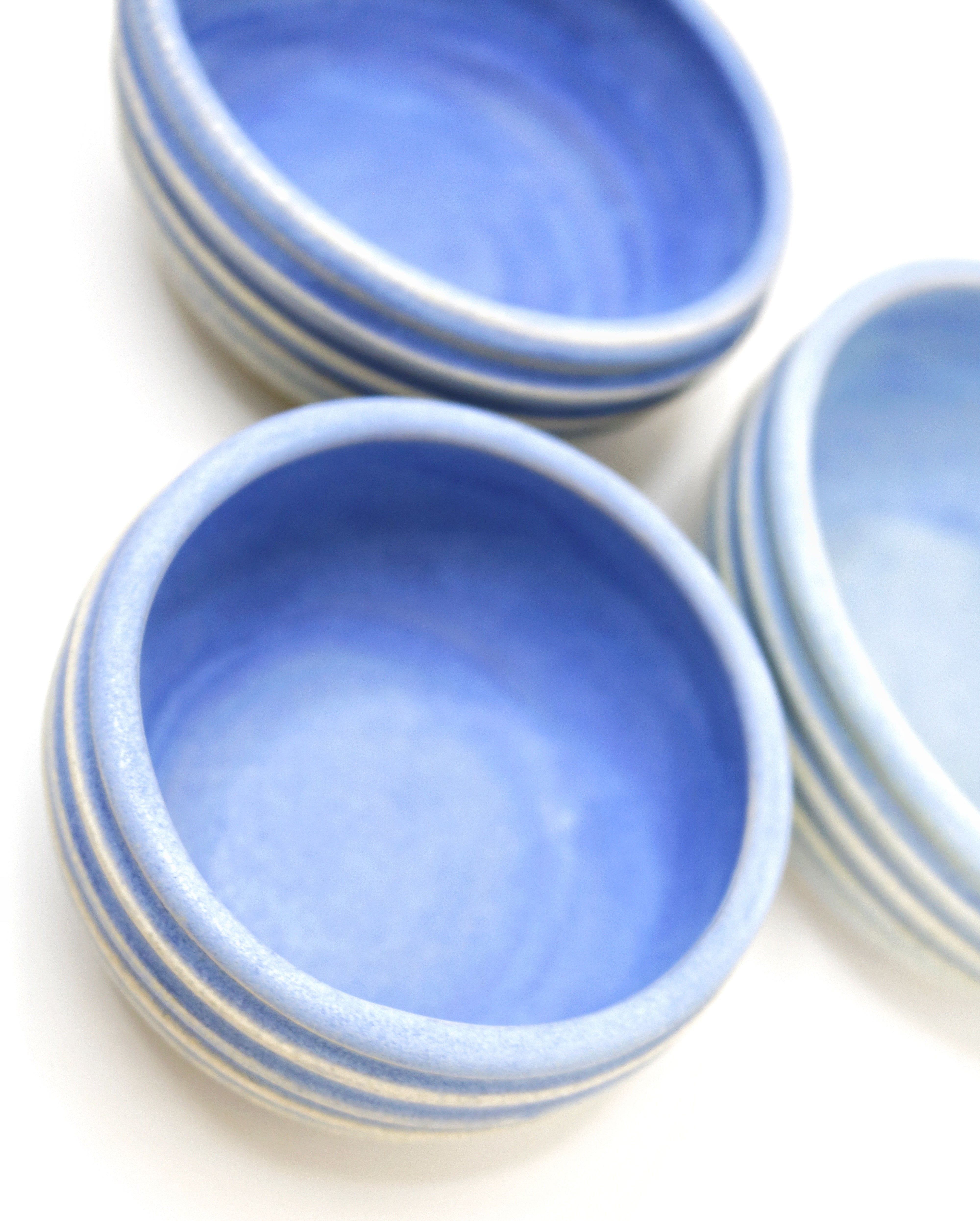 HUNNY BOWLS BLU (Set of two. Assorted sizes) 6