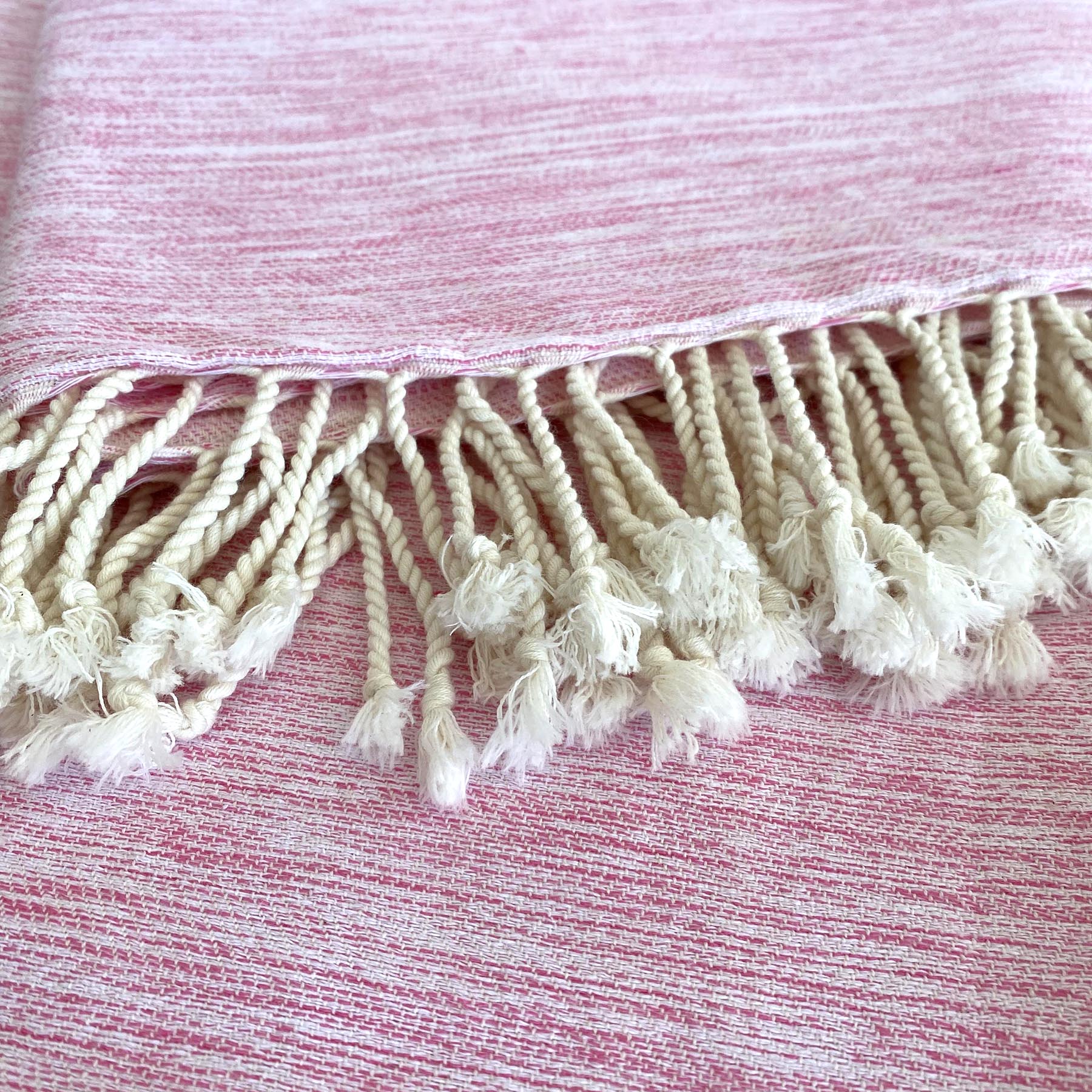 Yalova Ultra Soft Marbled Blanket Throw Pink 7