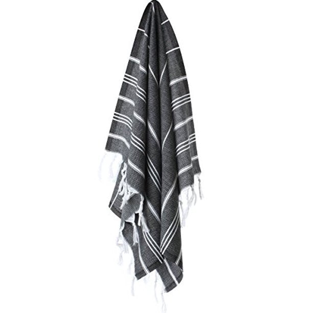 Pure Series: Sustainable Turkish Towel - Black 5