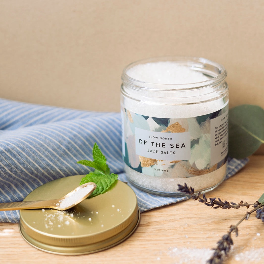 Of The Sea Bath Salts - 15 oz Jar 5