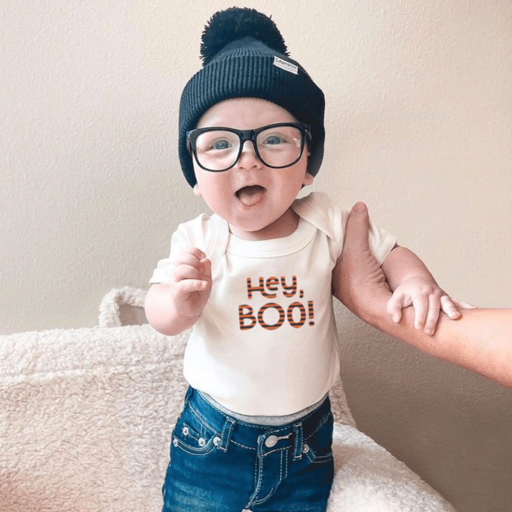 graphic bodysuit | hey boo 3