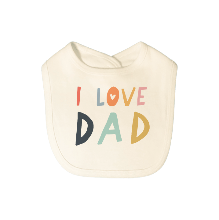 graphic bib | love dad