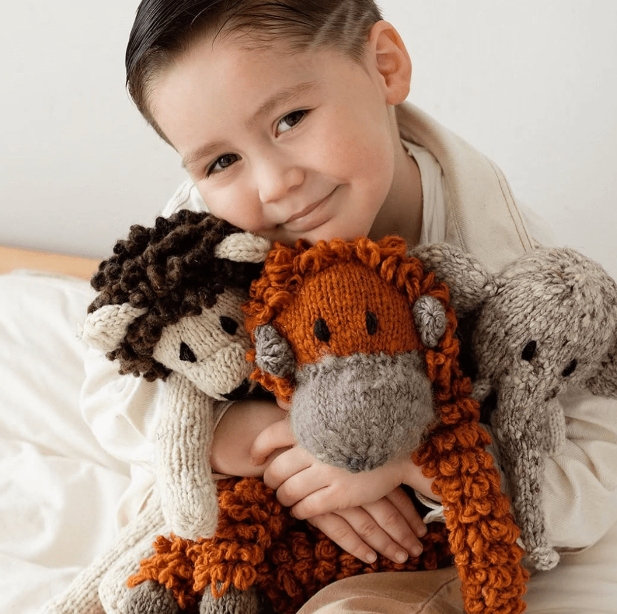 Wool Knit Buddy  | Lionel the Lion 6